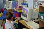 Children on computer